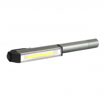 Arbetlampa LED, starkt aluminium, 3xAAA, PROLINE, CE