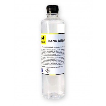 Handdesinfektion 80% 0.5L för professionell bruk, bakterier och virusdödande, Fors (säljs i 10-pack)