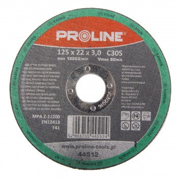 CUTTING DISC för STONE, T41 , 230X3.0X22C30S PROLINE