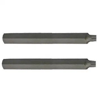 SPLINE BITS 3/8'' (10MM) M10, L=75MM, 2st. S2, PROLINE SPLINE BITS 3/8'' (10MM) M10, L=75MM, 2st. S2, PROLINE