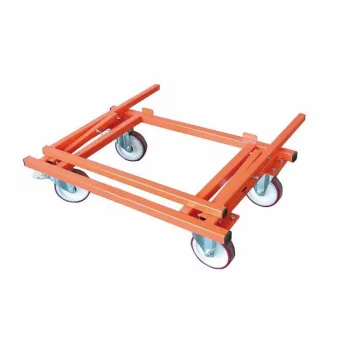 Skivvagn 405 kg med 4 hjul