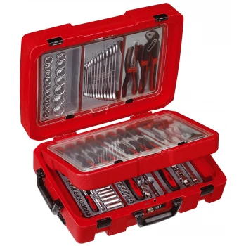 Praktiskt och tålig verktygsväska, serviceväska med 110 verktyg från TENG Tools