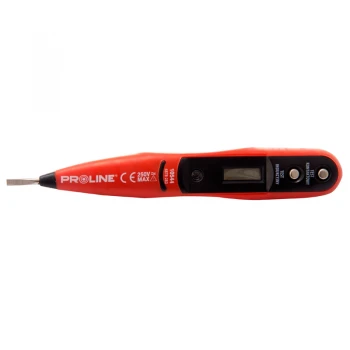 Spänningsprovare Multifunktionell 12-250 V med Lysdiod, Proline