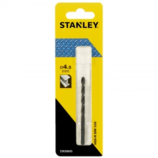 Metallborr HSS-R DIN 338 4,5 mm, Stanley