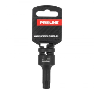 Slagbitshylsa 1/2" TORX T55, L=60 mm, Proline