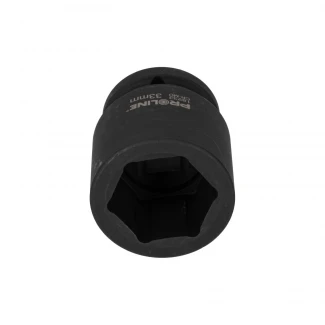 Kraftig Sexkantshylsa 3/4" 33 mm Cr-Mo, Hängare, Proline