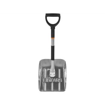Mini snöspade - liten snöskyffel, snöraka för bilen m.m. 250 x 750 mm aluminium (Fiskars 141020)
